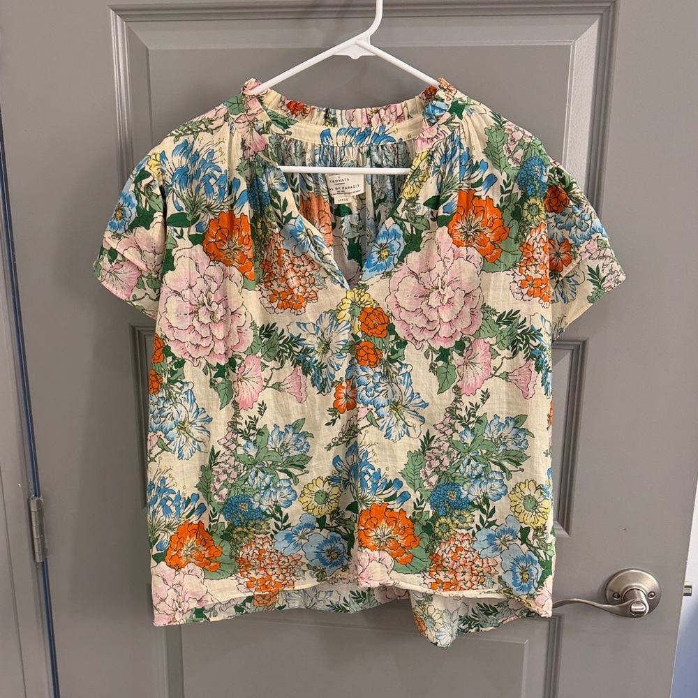 Trovata Floral Blouse